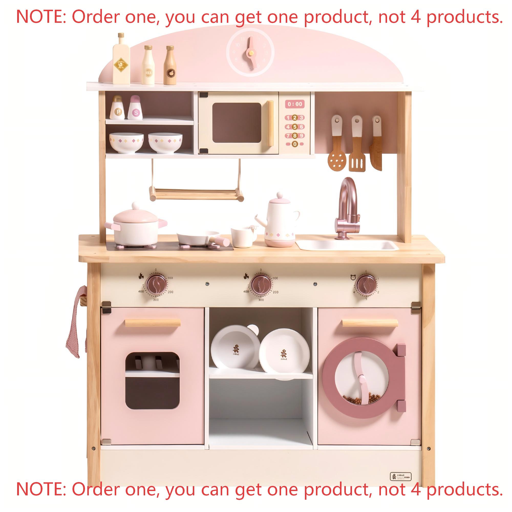 Cocina de Juguete de Madera Ro - Kids Toys Kitchen Set reseña y precio