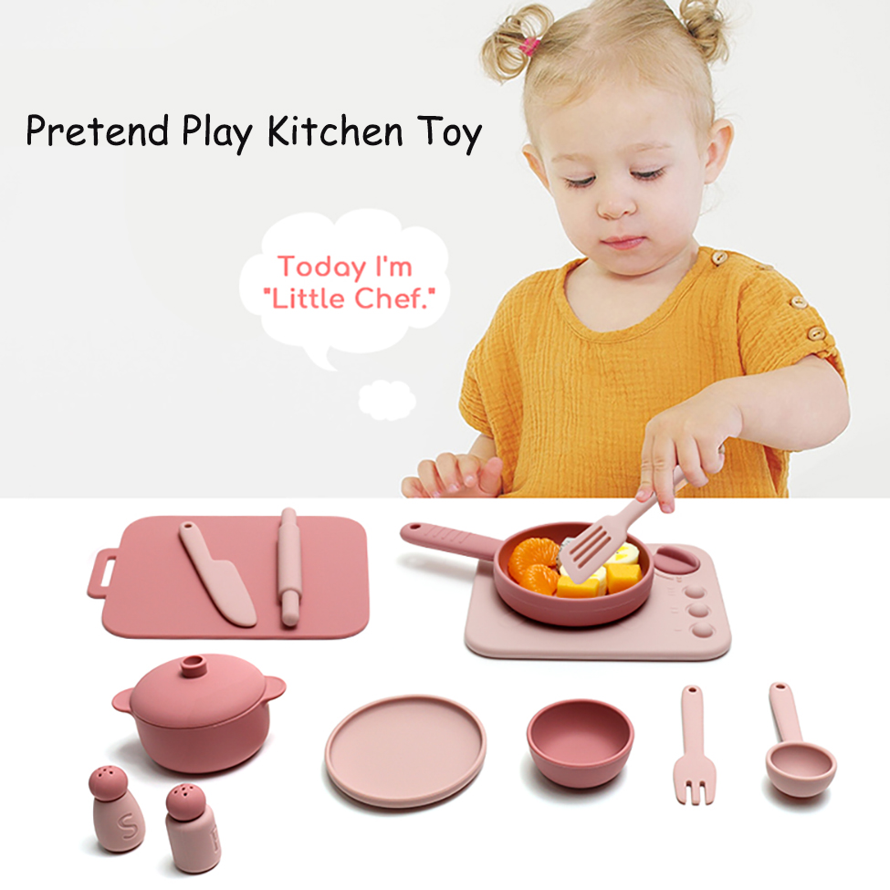 Juego de 13 Piezas de Juguetes - Kids Toys Kitchen Set reseña y precio
